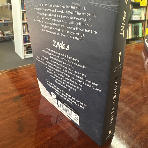 Lauren Asher The Fine Print back cover