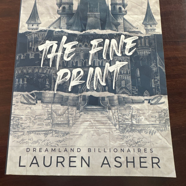 Lauren Asher The Fine Print front cover