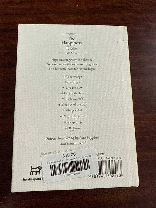 The Happiness Code back cover D Bertolucci