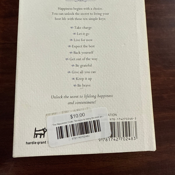 The Happiness Code back cover D Bertolucci