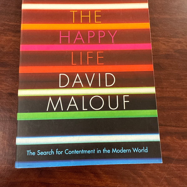 David Malouf The Happy Life front cover