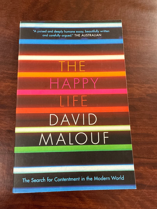 David Malouf The Happy Life front cover