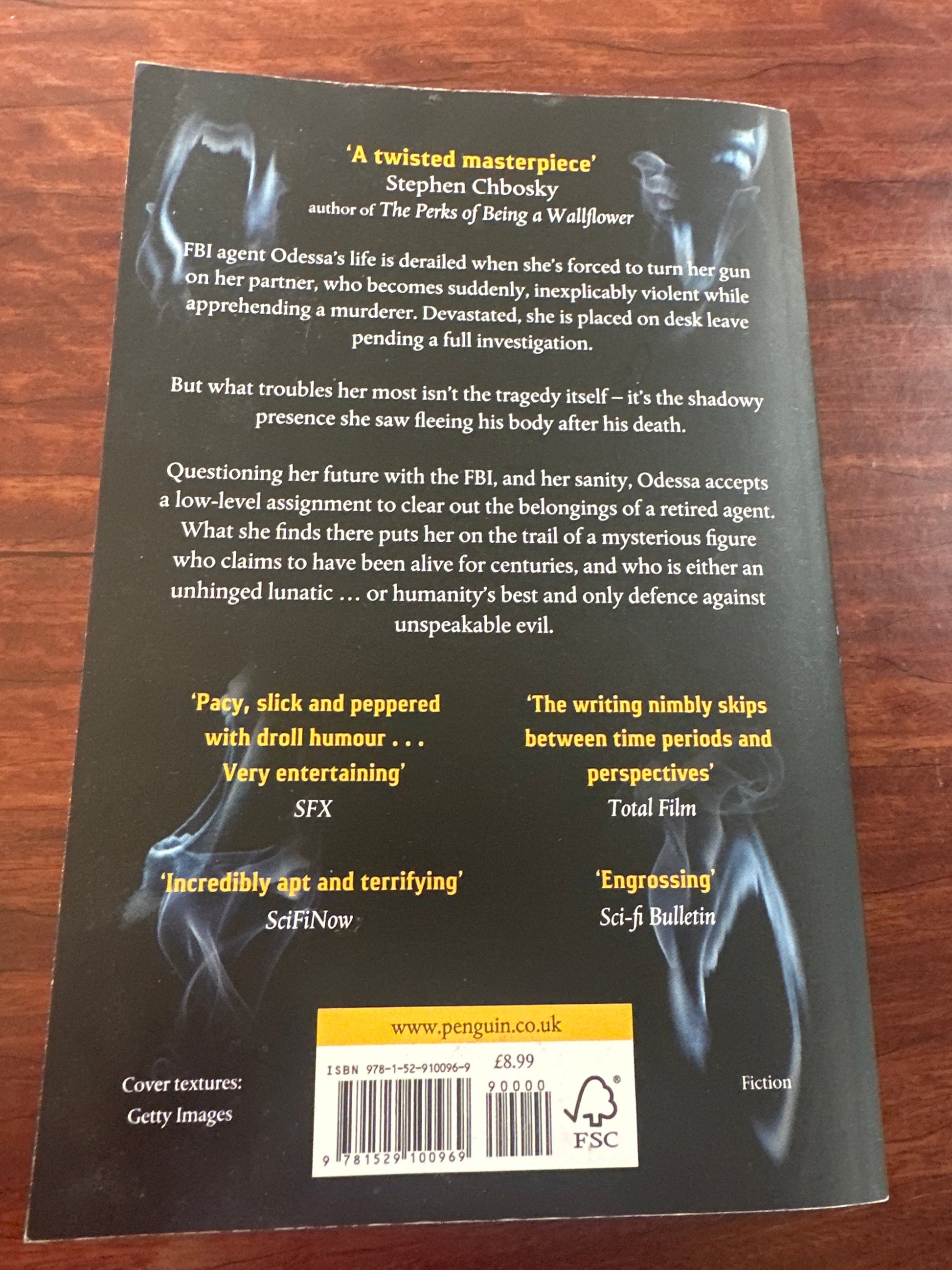 The Hollow Ones by Guillermo Del Toro back cover
