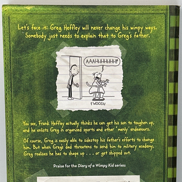 The Last Straw (Diary of a Wimpy Kid: Book 3) back cover used books