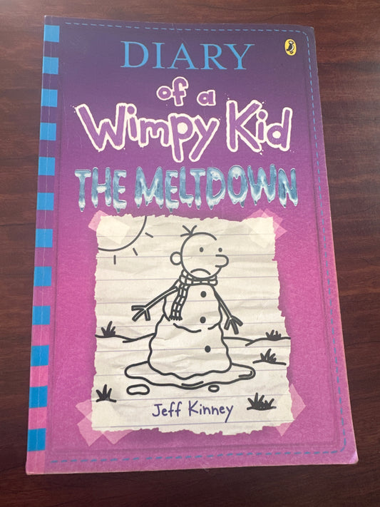 Jeff Kinney The Meltdown: Diary of a Wimpy Kid front cover
