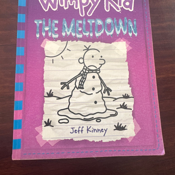 Jeff Kinney The Meltdown: Diary of a Wimpy Kid front cover