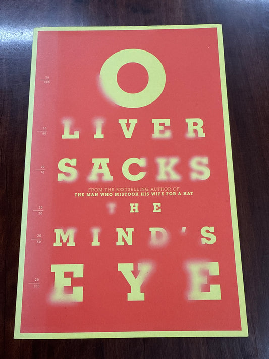 Oliver Sacks The Minds Eye front cover