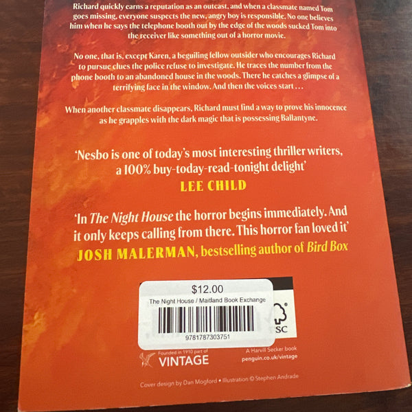 Jo Nesbo The Night House back cover image
