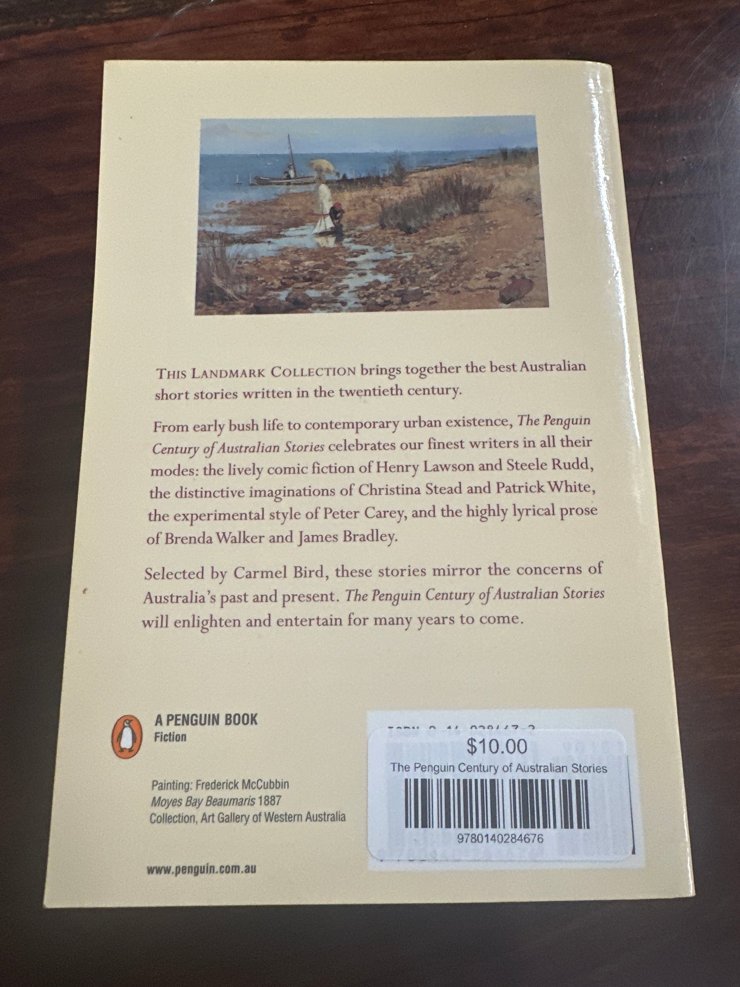 The Penguin Century of Australian Stories back cover image