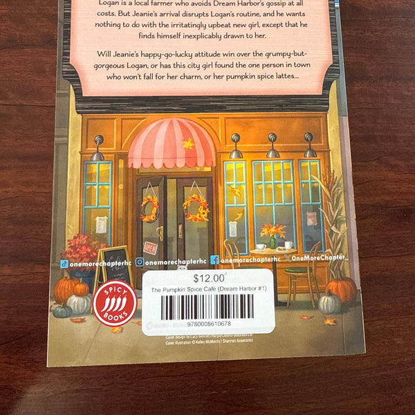 Laurie Gilmore The Pumpkin Spice Café back cover