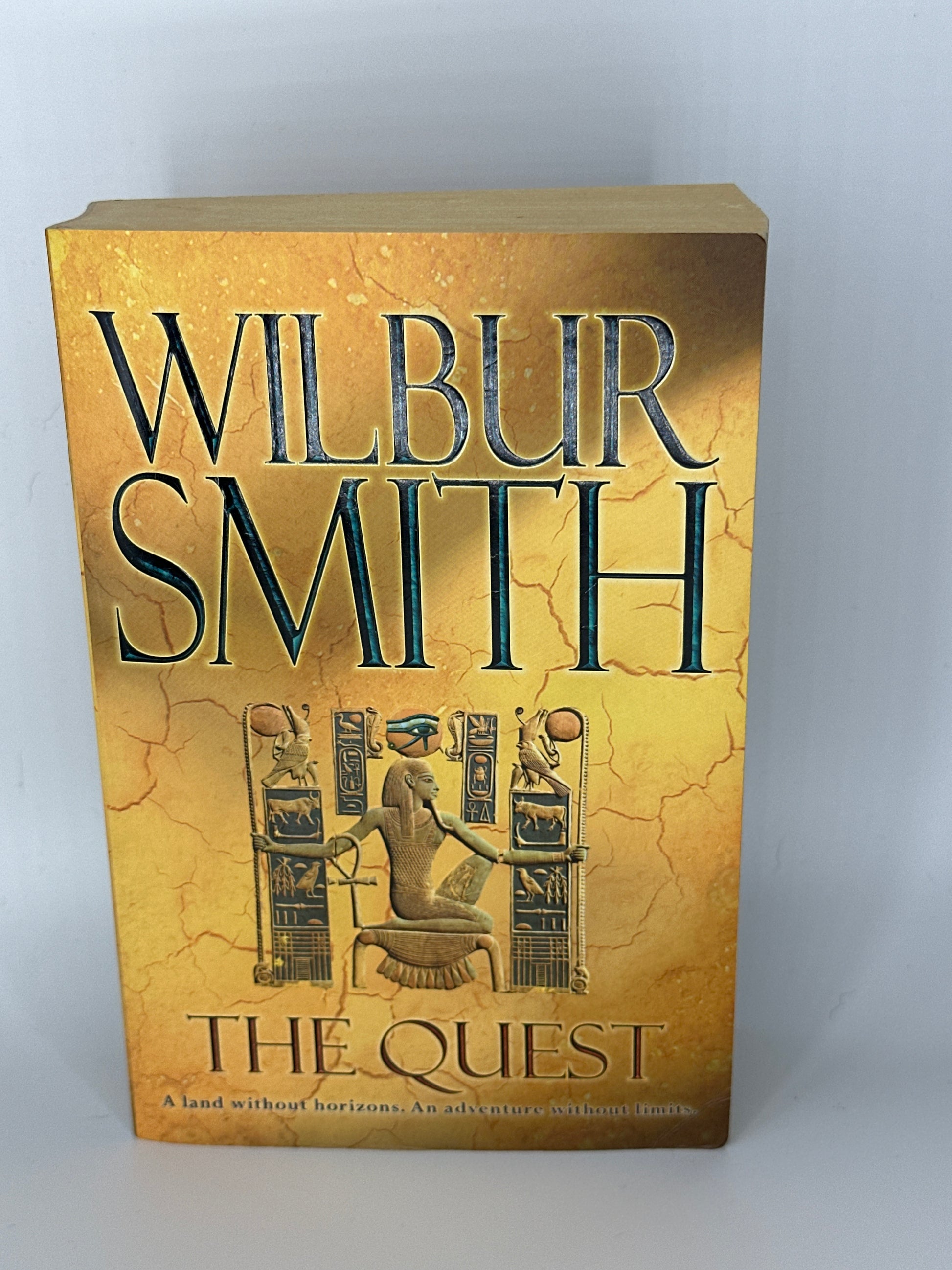 The Quest - Wilbur Smith- Front Cover-Used Books