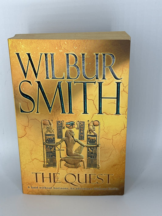 The Quest - Wilbur Smith- Front Cover-Used Books