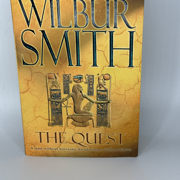 The Quest - Wilbur Smith- Front Cover-Used Books