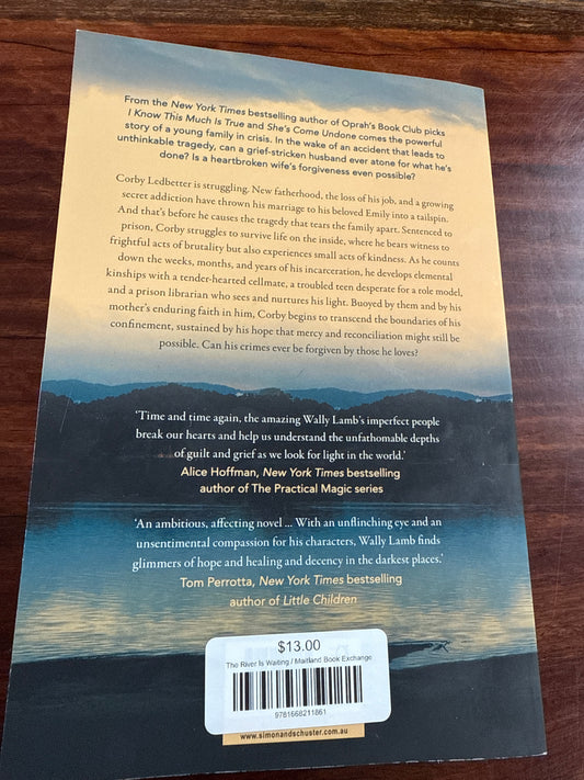 Wally Lamb The River Is Waiting back cover