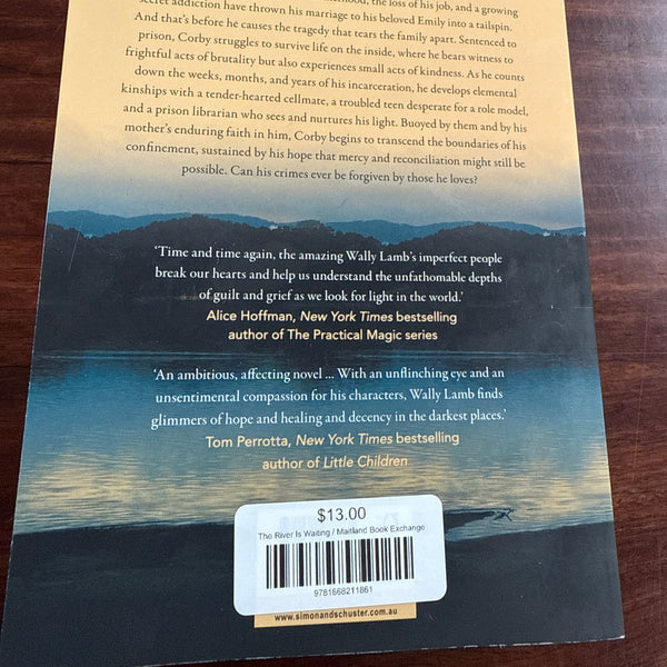 Wally Lamb The River Is Waiting back cover