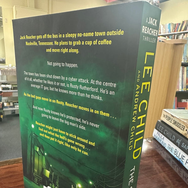 Lee Child The Sentinel back cover