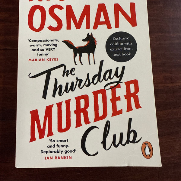 Richard Osman The Thursday Murder Club front cover