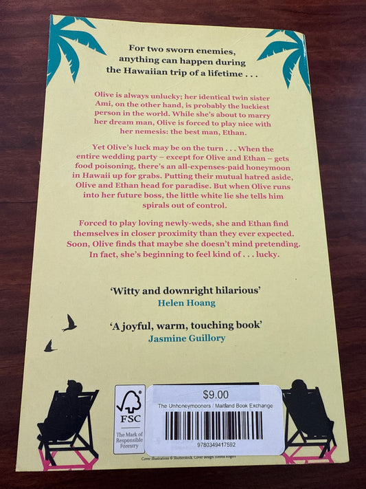 Christina Lauren The Unhoneymooners back cover