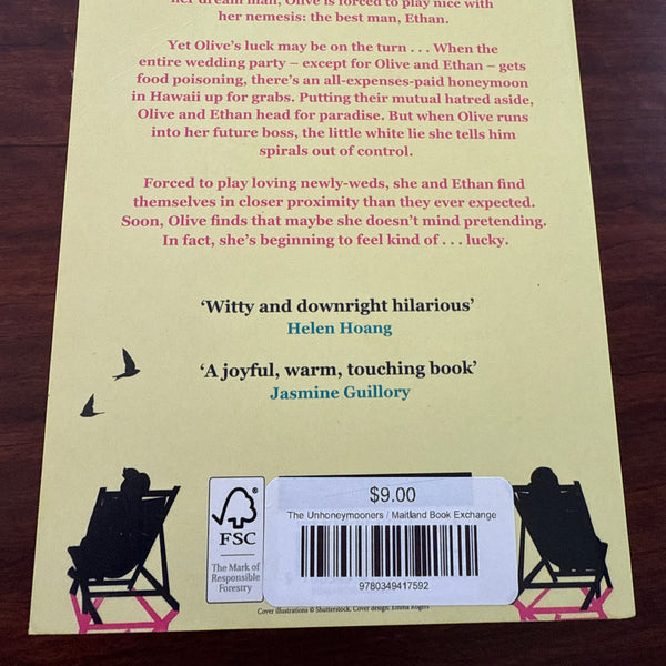 Christina Lauren The Unhoneymooners back cover