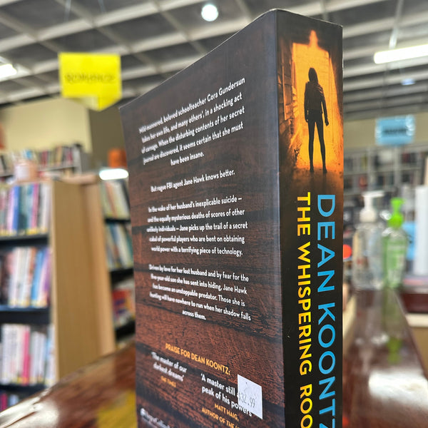 Dean Koontz The Whispering Room back cover