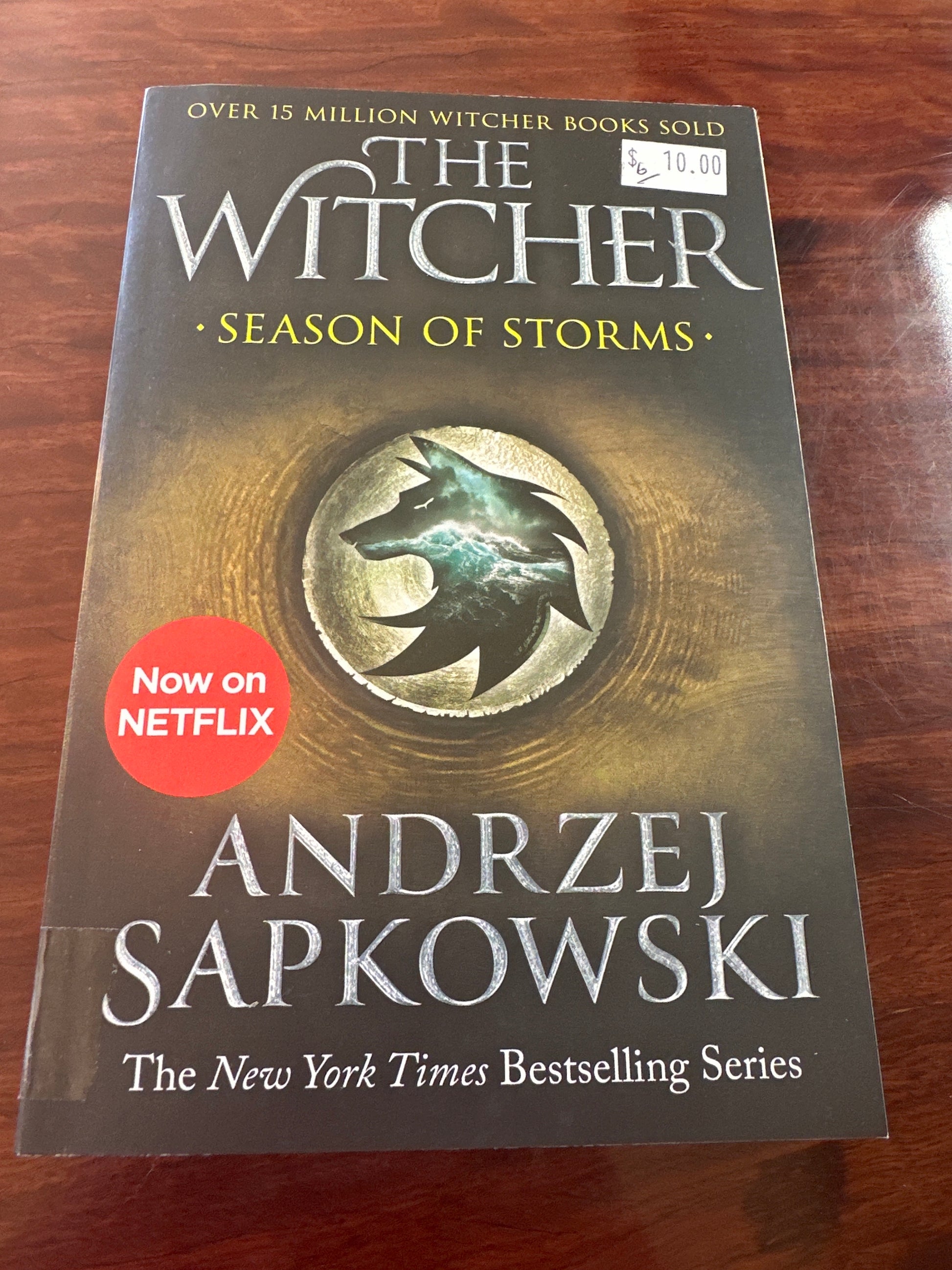Andrezej Sapkowski The Witcher: Season Of Storms front cover 