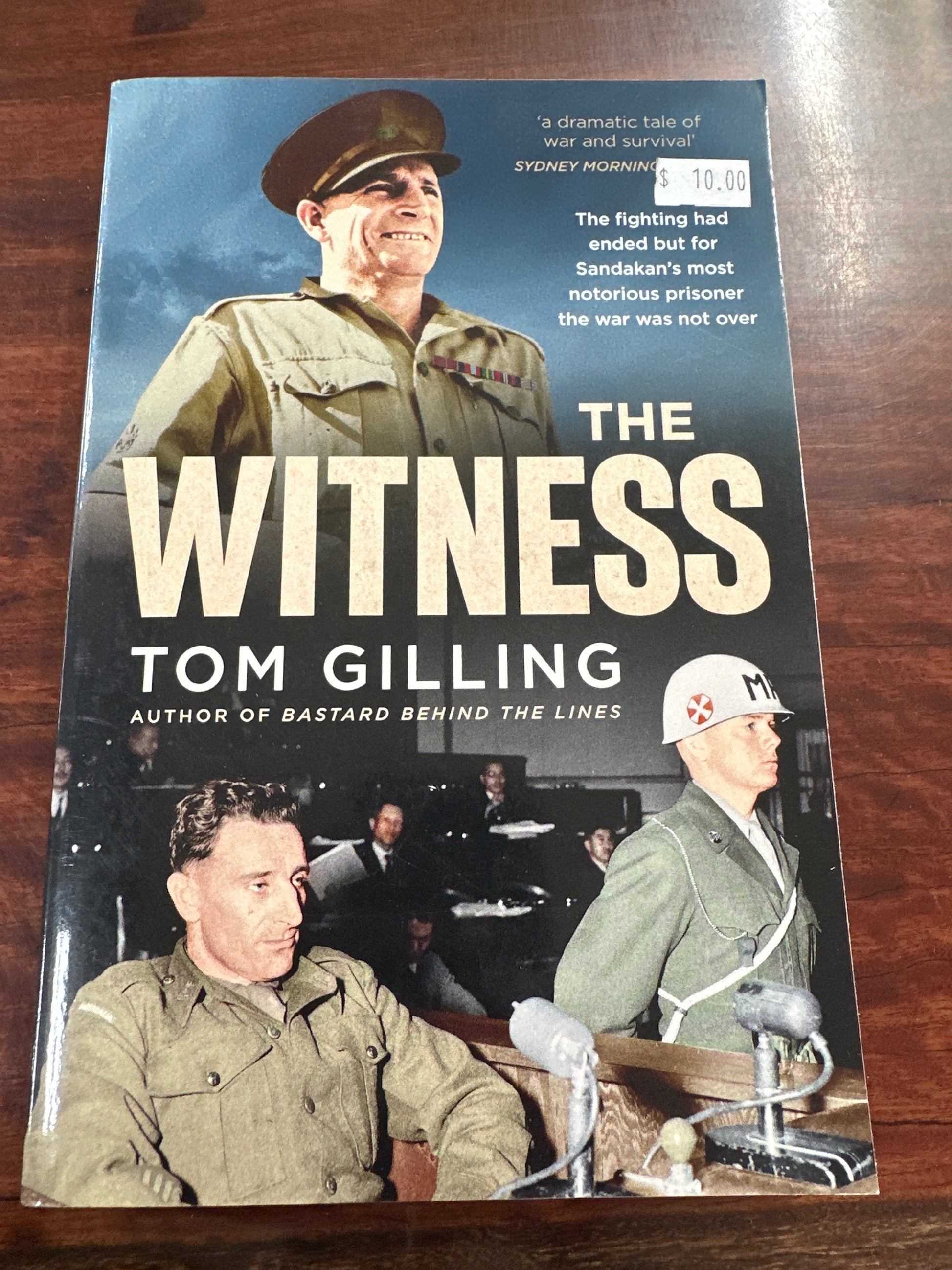 Tom Gilling The Witness cover