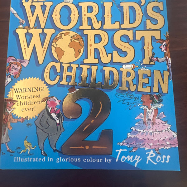David Walliams The World's Worst Children 2 front cover image