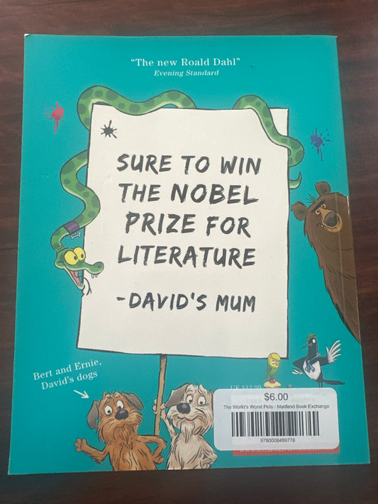 David Walliams The World's Worst Pets back cover image