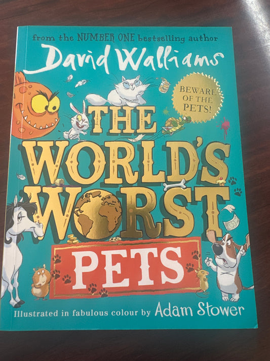 David Walliams The World's Worst Pets front cover image