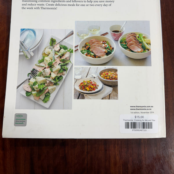 Thermomix: Cooking for Me and You back cover