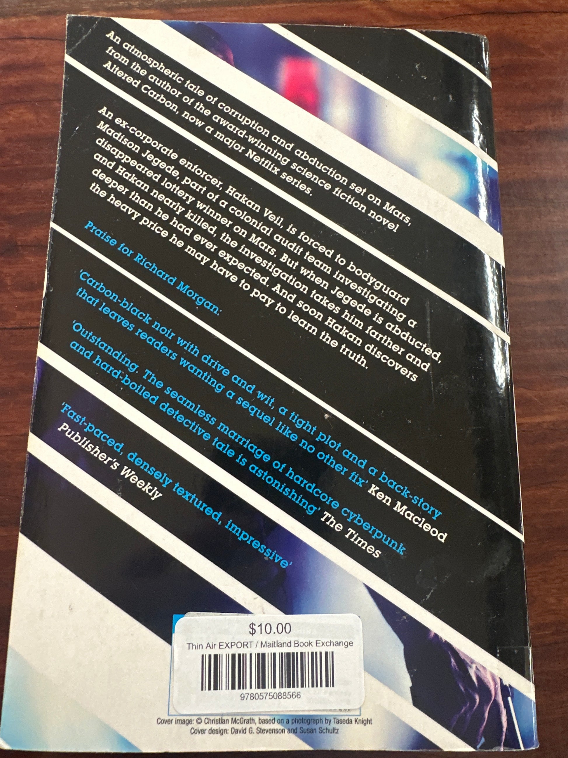 Richard Morgan back cover
