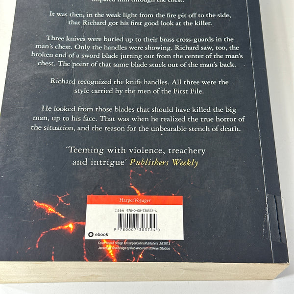 Terry Goodkind Third Kingdom back cover image