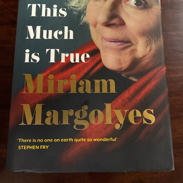 Miriam Margolyes This Much Is True front cover