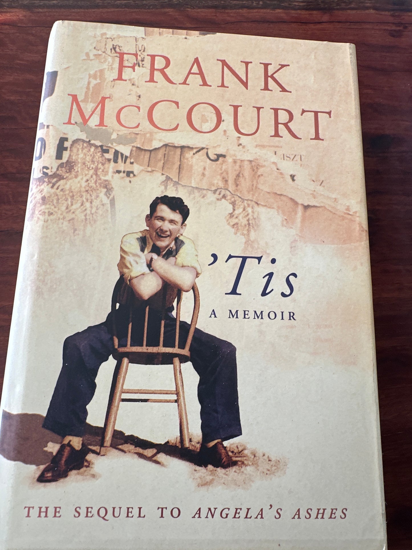 Frank McCourt 'Tis front cover