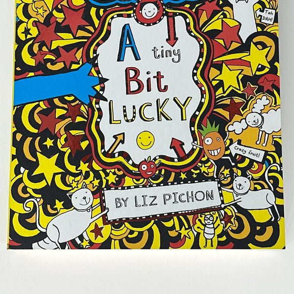 Liz Pichon A Tiny Bit Lucky (Tom Gates #7) front cover image