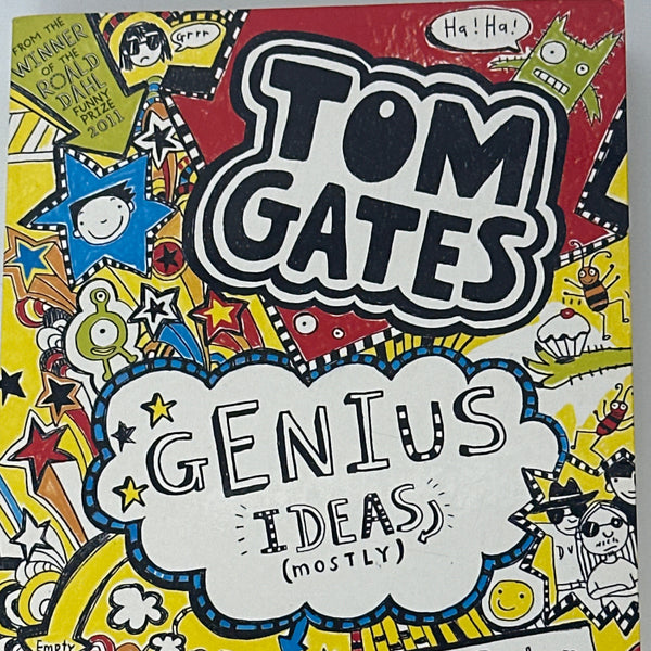 Liz Pichon Tom Gates: Genius Ideas front cover used books