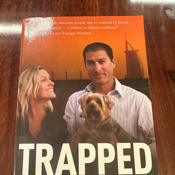 Marcus and Julie Lee Trapped cover