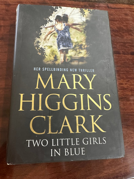 Two Little Girls in Blue Mary Higgins Clark cover image