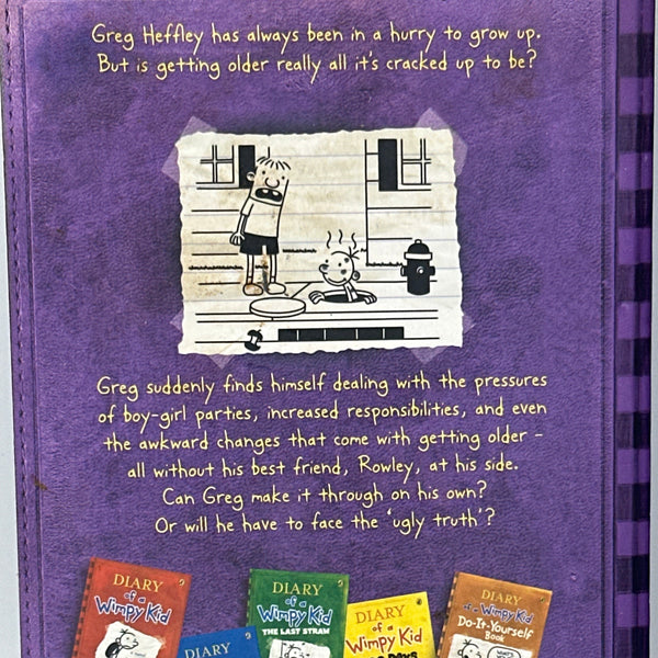 Diary of a Wimpy Kid - the Ugly Truth back cover used books