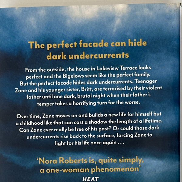 Nora Roberts Under Currents back cover used books