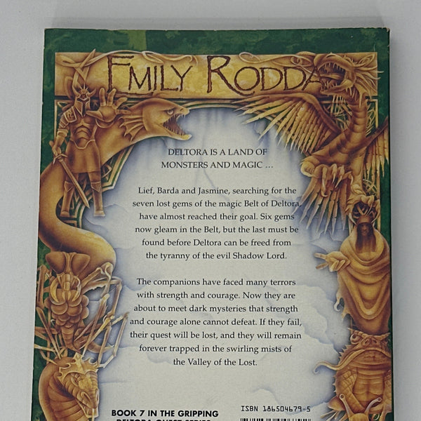 Emily Rodda Deltora Quest The Valley of the Lost back cover image