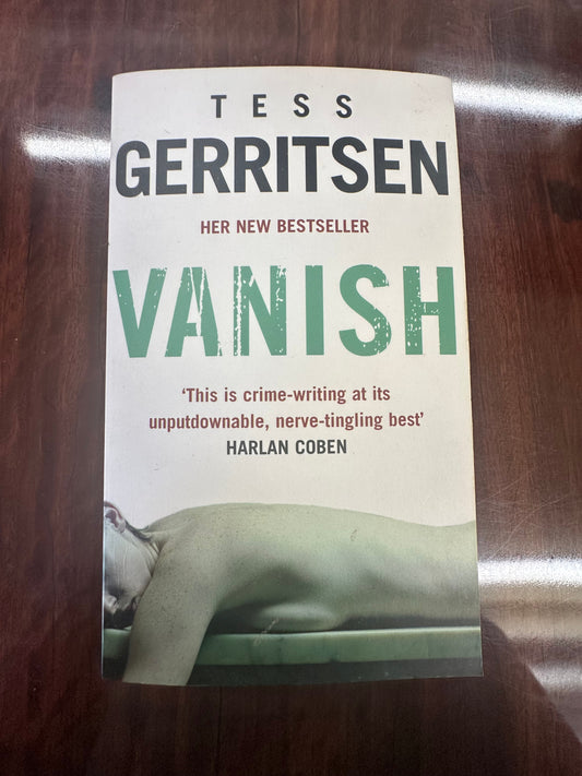 Tess Gerritsen Vanish cover