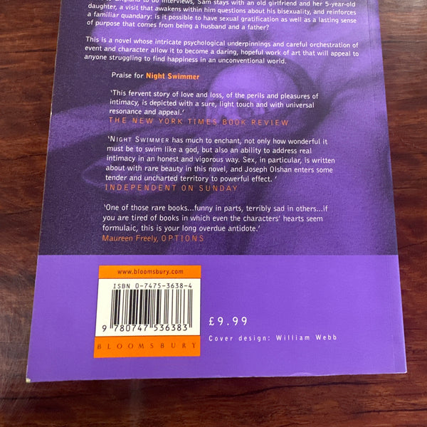 Vanitas by Joseph Olshan back cover