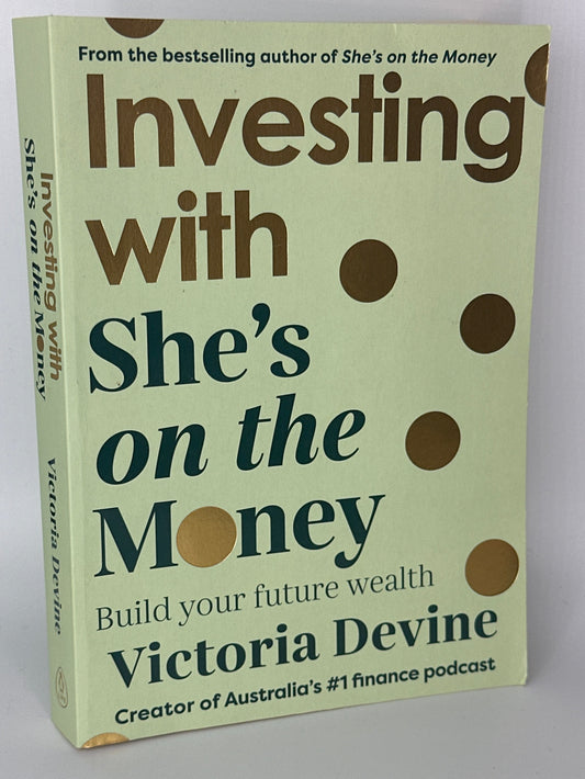Victoria Devine Investing with She’s on the Money actual front cover used books