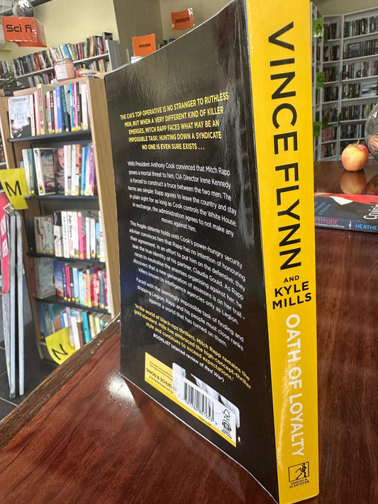 Kyle Mills Vince Flynn Oath of Loyalty back cover