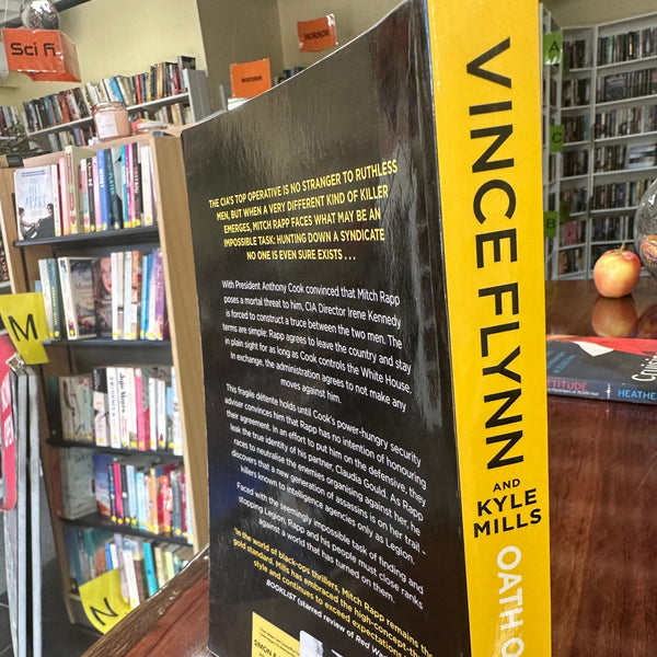 Kyle Mills Vince Flynn Oath of Loyalty back cover