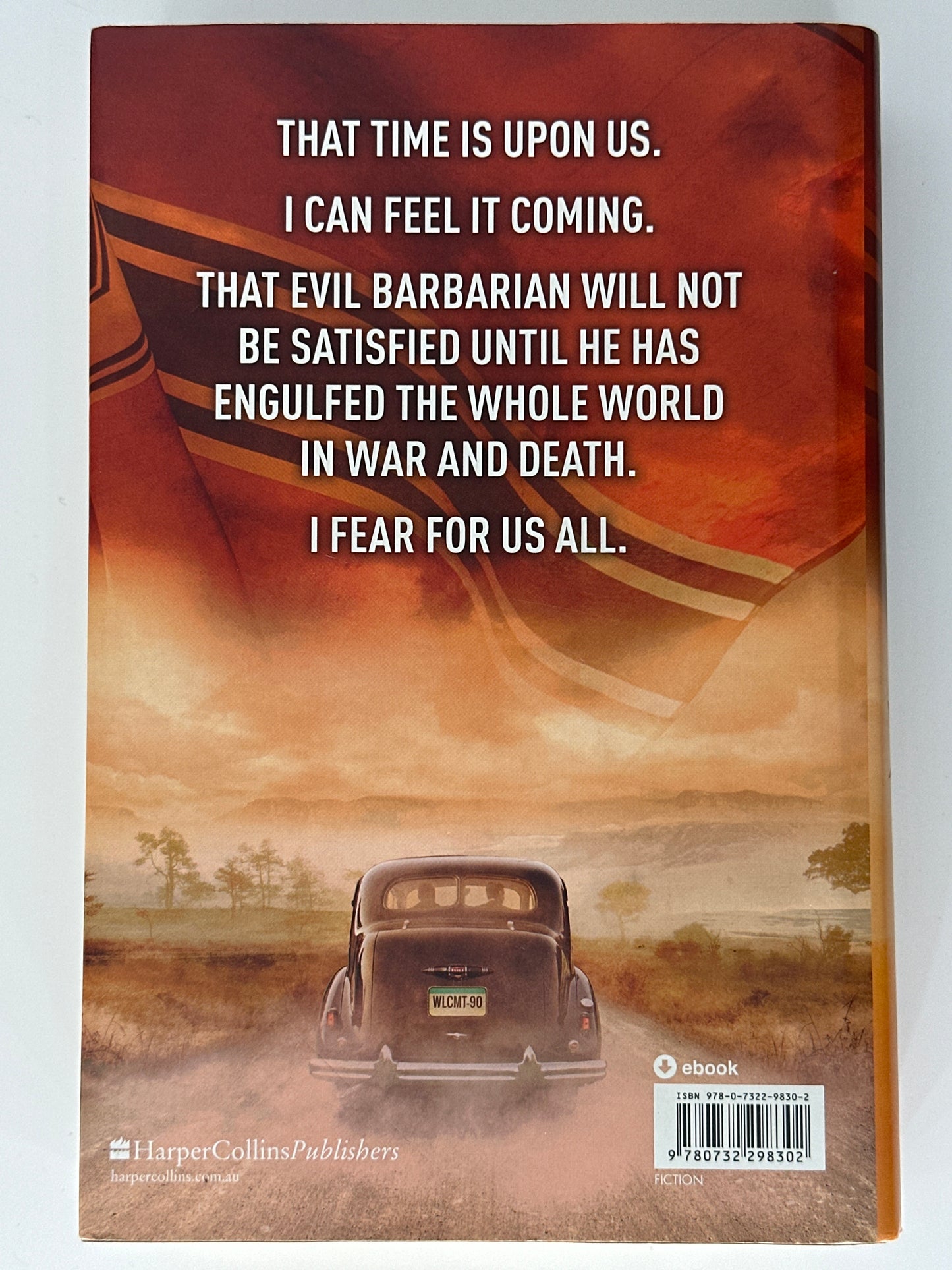 Wilbur Smith War Cry back cover image
