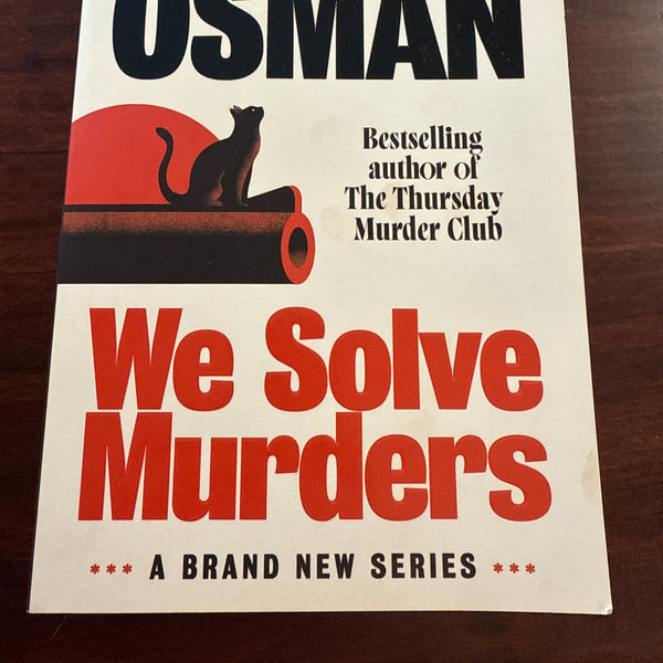 Richard Osman We Solve Murders front cover