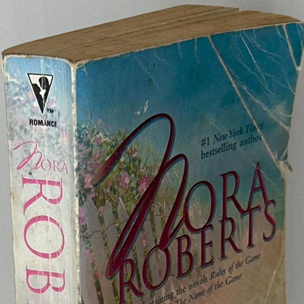 Nora Roberts Winner Takes All spine used books