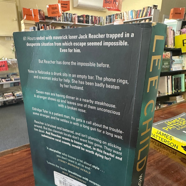 Lee Child Worth Dying For back cover image
